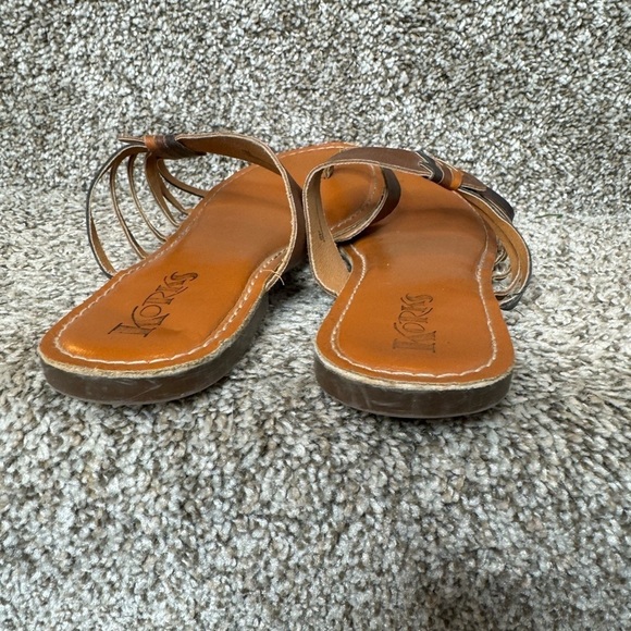 KORKS Raine Thong Slide Sandal Woman’s Size 9‎ - Picture 6 of 7